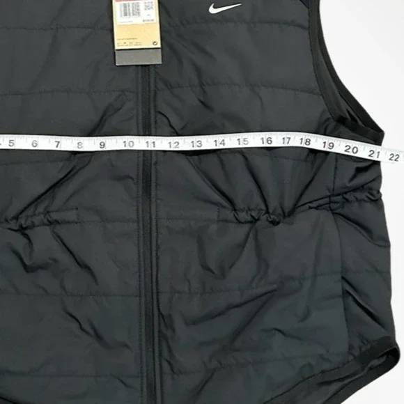 Nike Therma-FIT Swift Running Vest Loose Fit Black Lightweight Women's Large - Picture 9 of 11